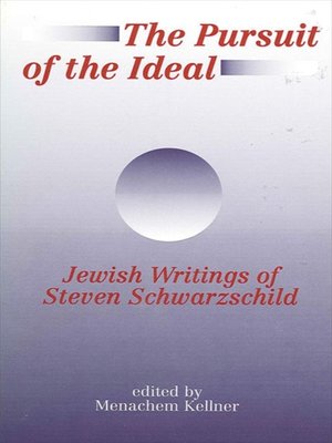 cover image of The Pursuit of the Ideal